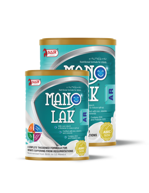 Manolak AR – Anti-Reflux Infant Formula (400g Tin)