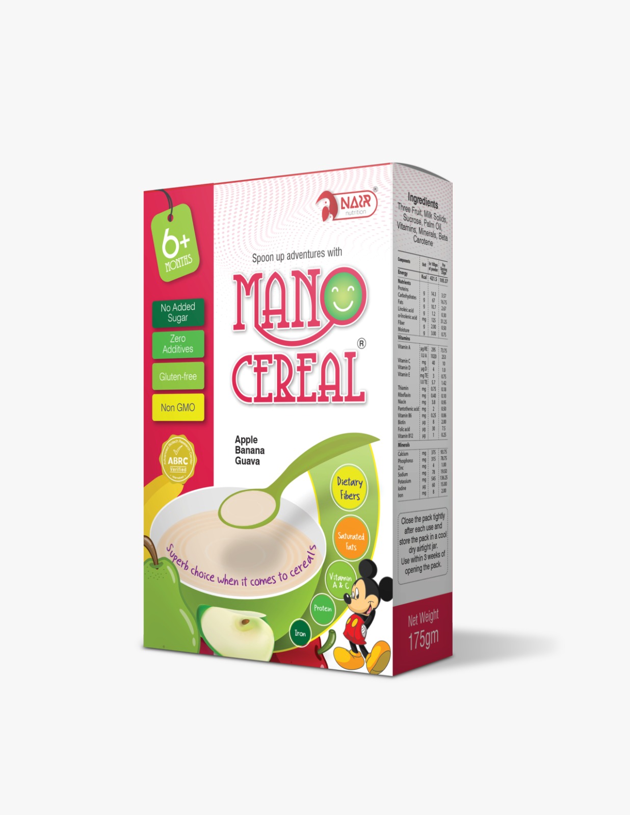Mano 3 Fruits Cereal - Image 3